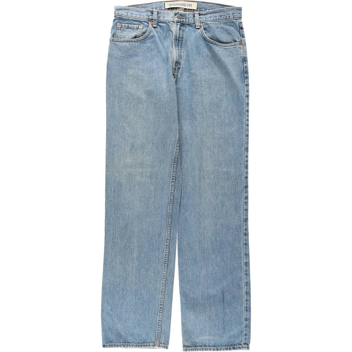 90'S GAP STANDARD FIT Old GAP Tapered Denim Pants, Made in USA, Men's W35 (approx.), Vintage cotton blue type Vintage Second Hand