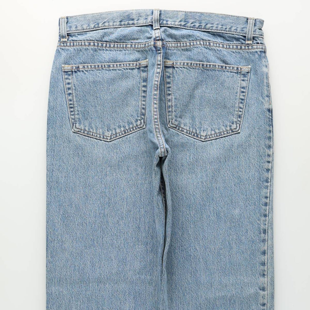 90'S GAP STANDARD FIT Old GAP Tapered Denim Pants, Made in USA, Men's W35 (approx.), Vintage cotton blue type Vintage Second Hand
