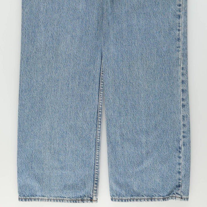 90'S GAP STANDARD FIT Old GAP Tapered Denim Pants, Made in USA, Men's W35 (approx.), Vintage cotton blue type Vintage Second Hand