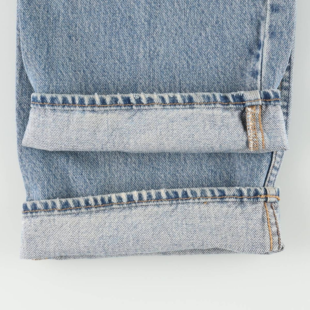 90'S GAP STANDARD FIT Old GAP Tapered Denim Pants, Made in USA, Men's W35 (approx.), Vintage cotton blue type Vintage Second Hand