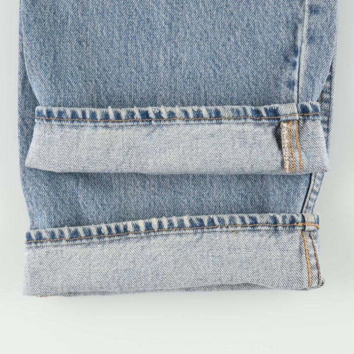 90'S GAP STANDARD FIT Old GAP Tapered Denim Pants, Made in USA, Men's W35 (approx.), Vintage cotton blue type Vintage Second Hand