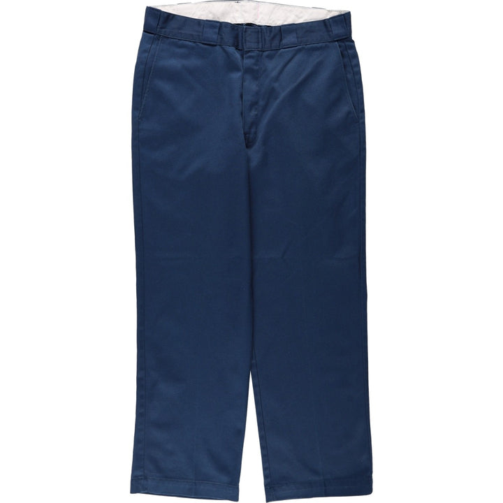 Dickies Men's Work Pants, Size W35 unclear Navy blue Vintage Second Hand