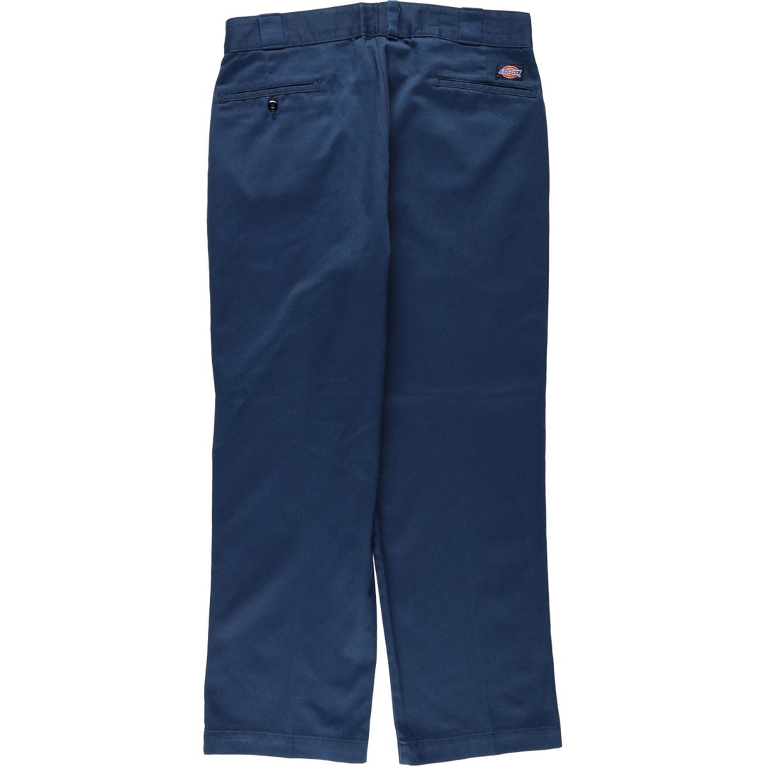 Dickies Men's Work Pants, Size W35 unclear Navy blue Vintage Second Hand