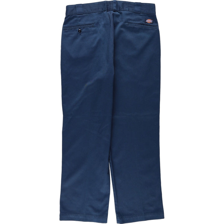 Dickies Men's Work Pants, Size W35 unclear Navy blue Vintage Second Hand