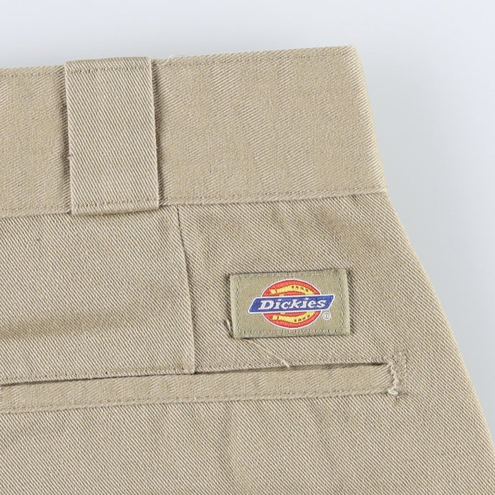 Dickies Work Pants Men's W33 unclear Beige type Vintage Second Hand