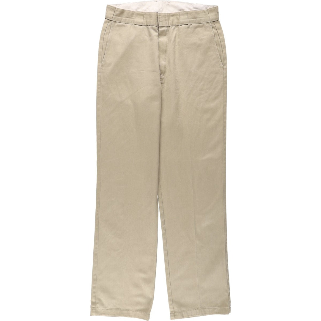 Dickies Work Pants Men's W34 unclear Beige type Vintage Second Hand