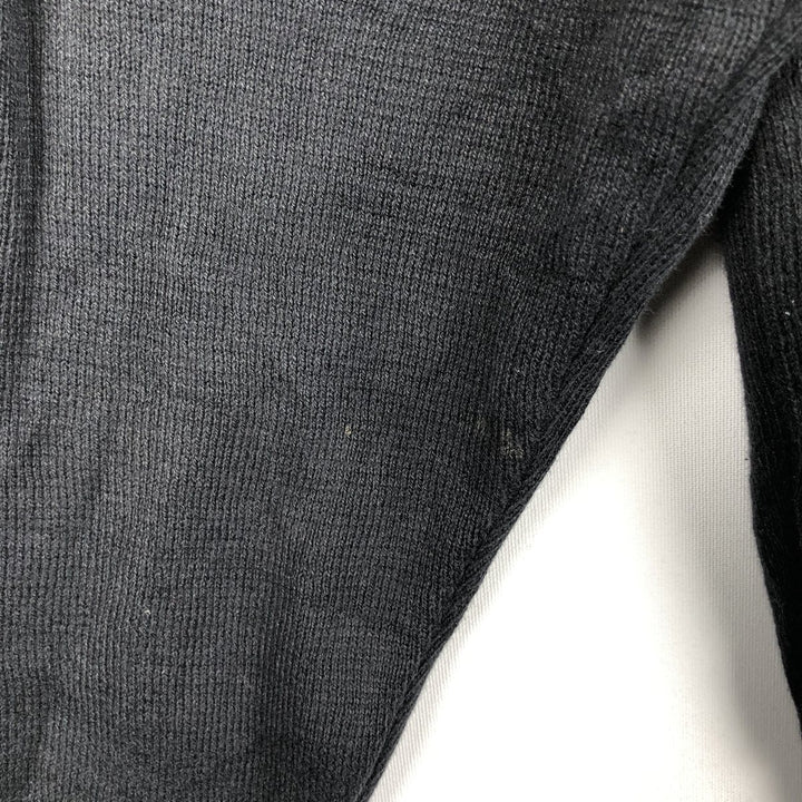 Lacoste Driver's Knit Sweater, Size 5, Men's L cotton black type Vintage Second Hand