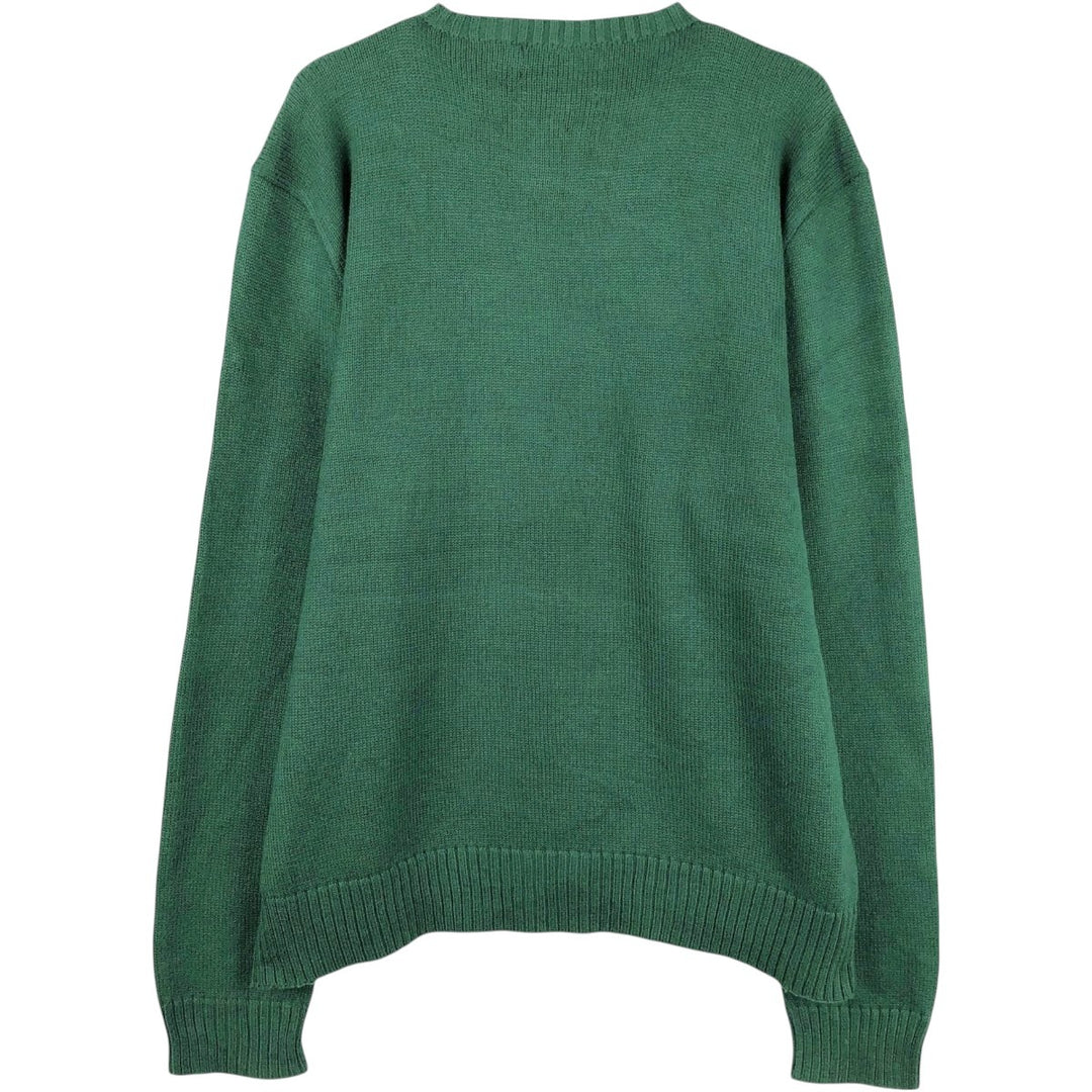 Ralph Lauren POLO by Ralph Lauren Cotton Knit Sweater Men's XL cotton green type Vintage Second Hand