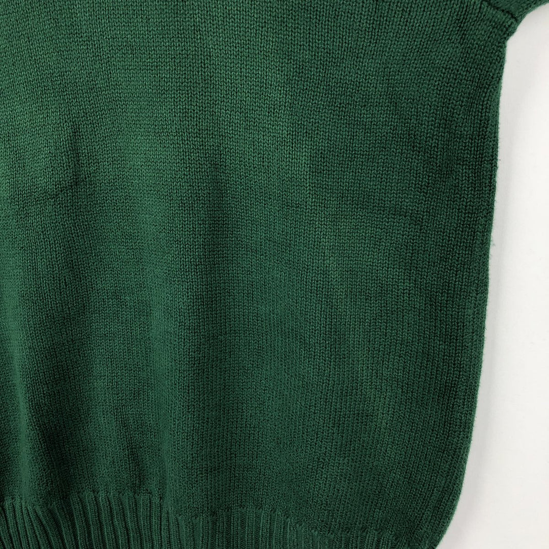 Ralph Lauren POLO by Ralph Lauren Cotton Knit Sweater Men's XXL cotton green type Vintage Second Hand