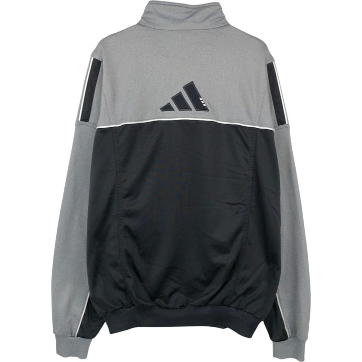 00'S adidas jersey track jacket, men's size M polyester gray type Vintage Second Hand