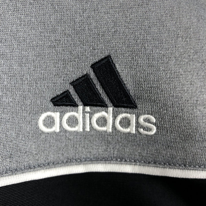 00'S adidas jersey track jacket, men's size M polyester gray type Vintage Second Hand