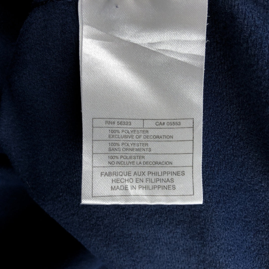 00'S Nike Jersey Track Jacket Men's L size polyester navy blue type Vintage Second Hand