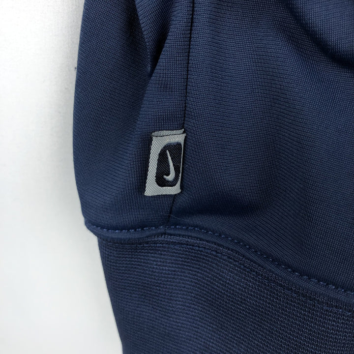 00'S Nike Jersey Track Jacket Men's L size polyester navy blue type Vintage Second Hand