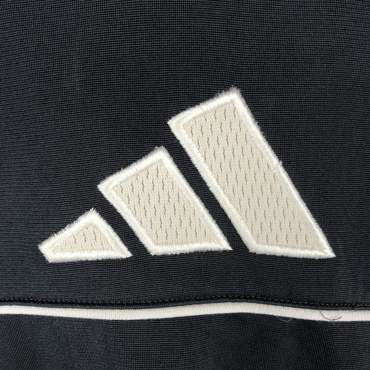 00'S adidas jersey track jacket, men's size L polyester black type Vintage Second Hand