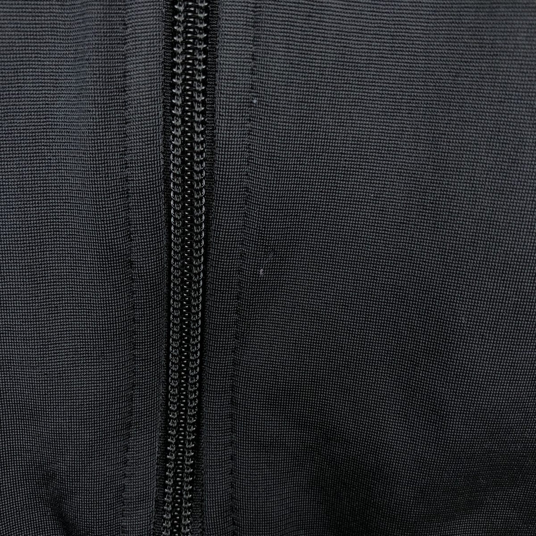 00'S adidas jersey track jacket, men's size M polyester black type Vintage Second Hand