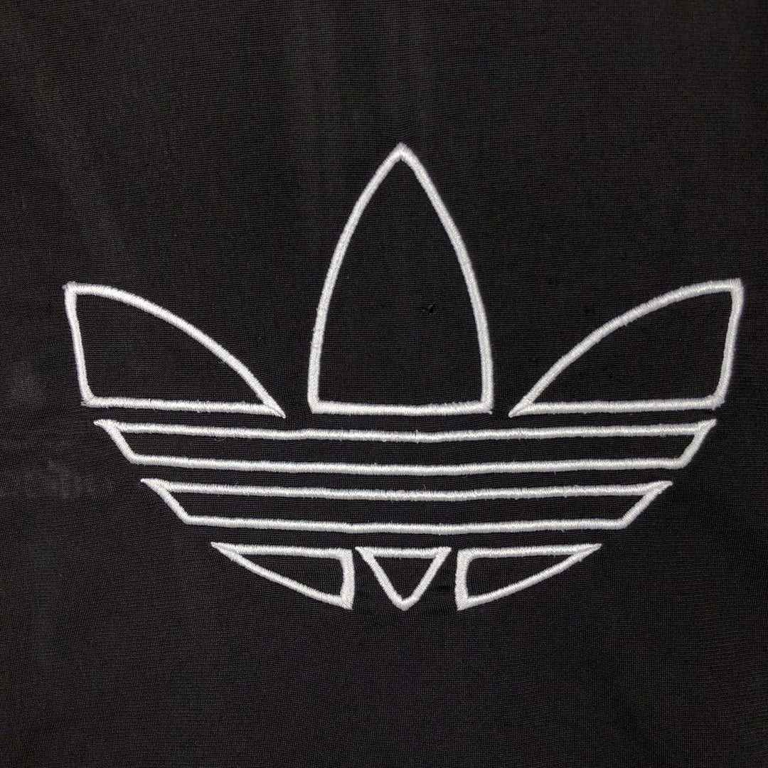 Adidas ORIGINALS Back Logo Track Jacket, Men's Size M (approx.) polyester black type Vintage Second Hand