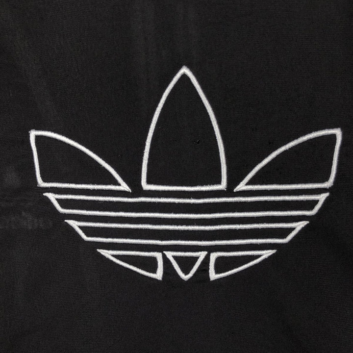 Adidas ORIGINALS Back Logo Track Jacket, Men's Size M (approx.) polyester black type Vintage Second Hand