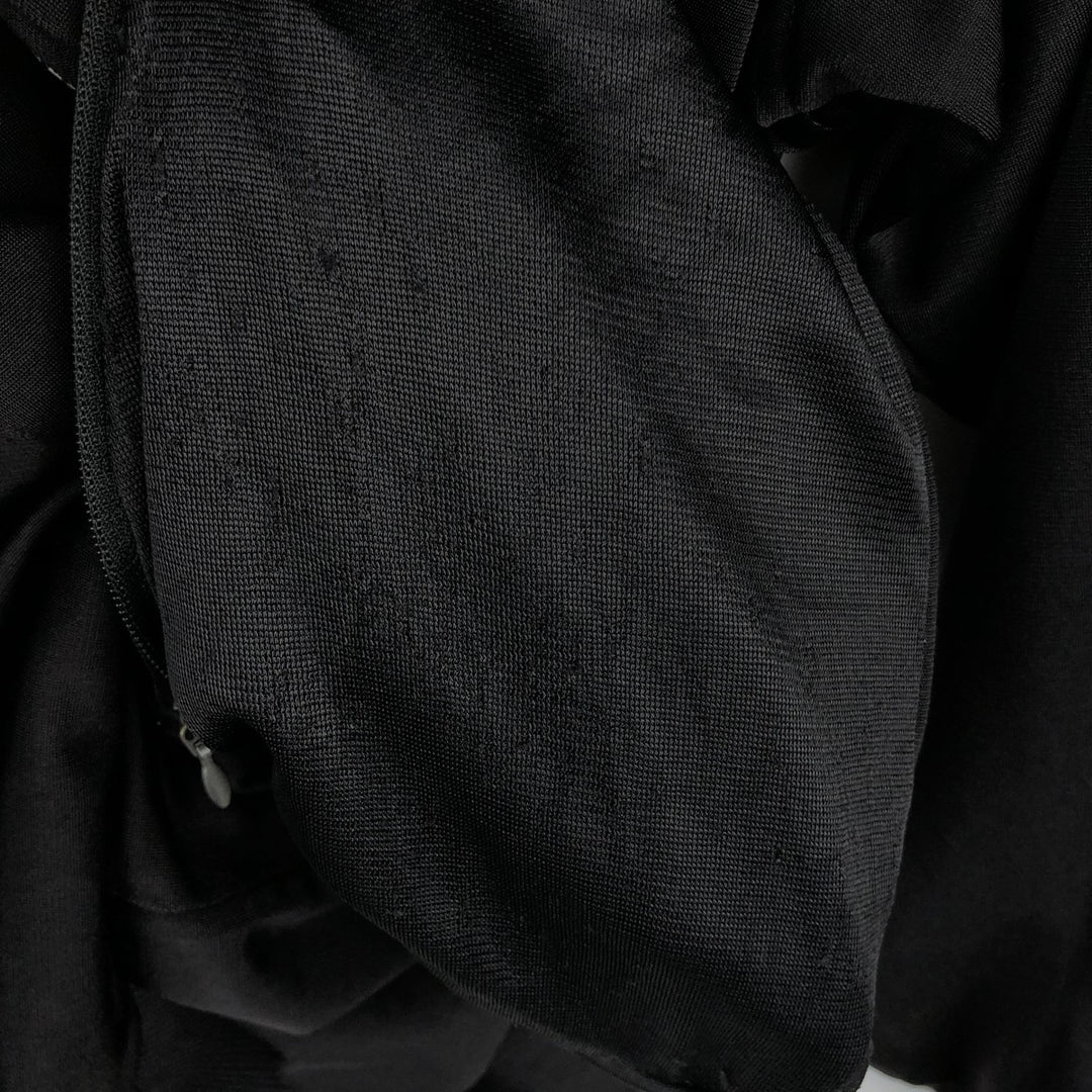 Adidas ORIGINALS Back Logo Track Jacket, Men's Size M (approx.) polyester black type Vintage Second Hand