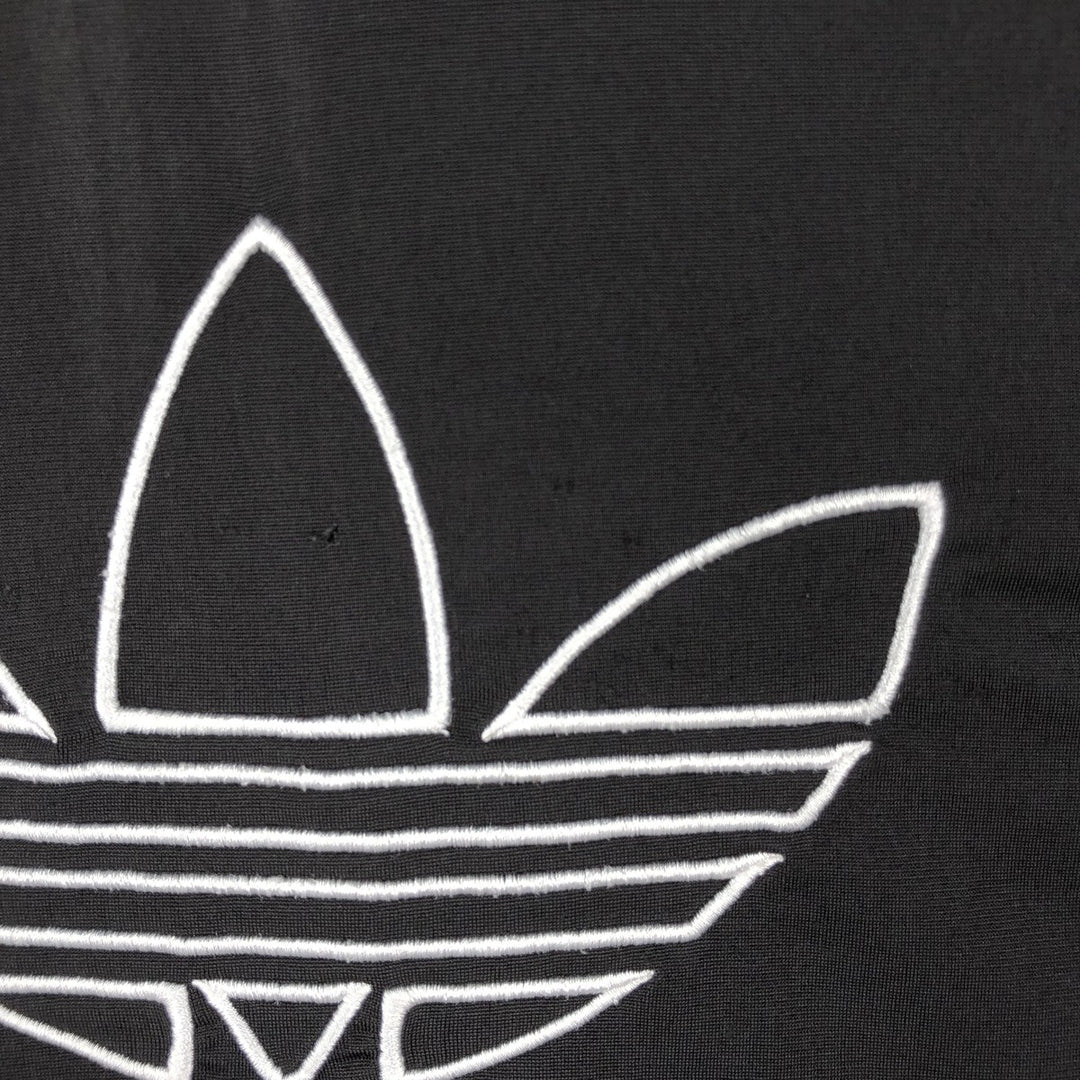 Adidas ORIGINALS Back Logo Track Jacket, Men's Size M (approx.) polyester black type Vintage Second Hand