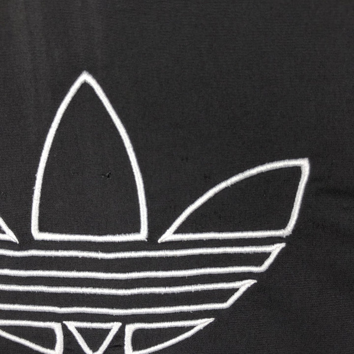 Adidas ORIGINALS Back Logo Track Jacket, Men's Size M (approx.) polyester black type Vintage Second Hand
