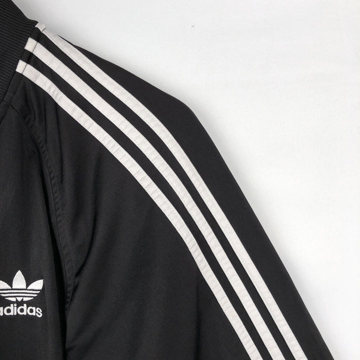 Adidas ORIGINALS Back Logo Track Jacket, Men's Size M (approx.) polyester black type Vintage Second Hand