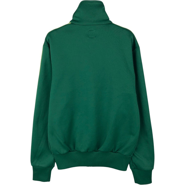 00'S adidas jersey track jacket, men's size S polyester green type Vintage Second Hand