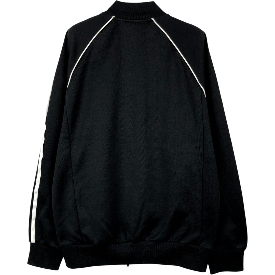 Adidas Originals Jersey Track Jacket Men's Size L recycled polyester black type Vintage Second Hand