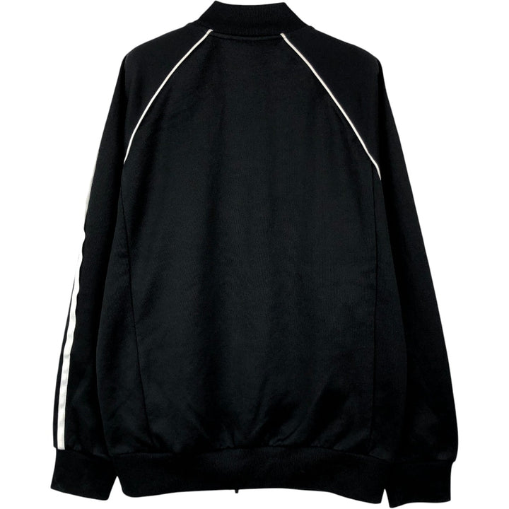 Adidas Originals Jersey Track Jacket Men's Size L recycled polyester black type Vintage Second Hand