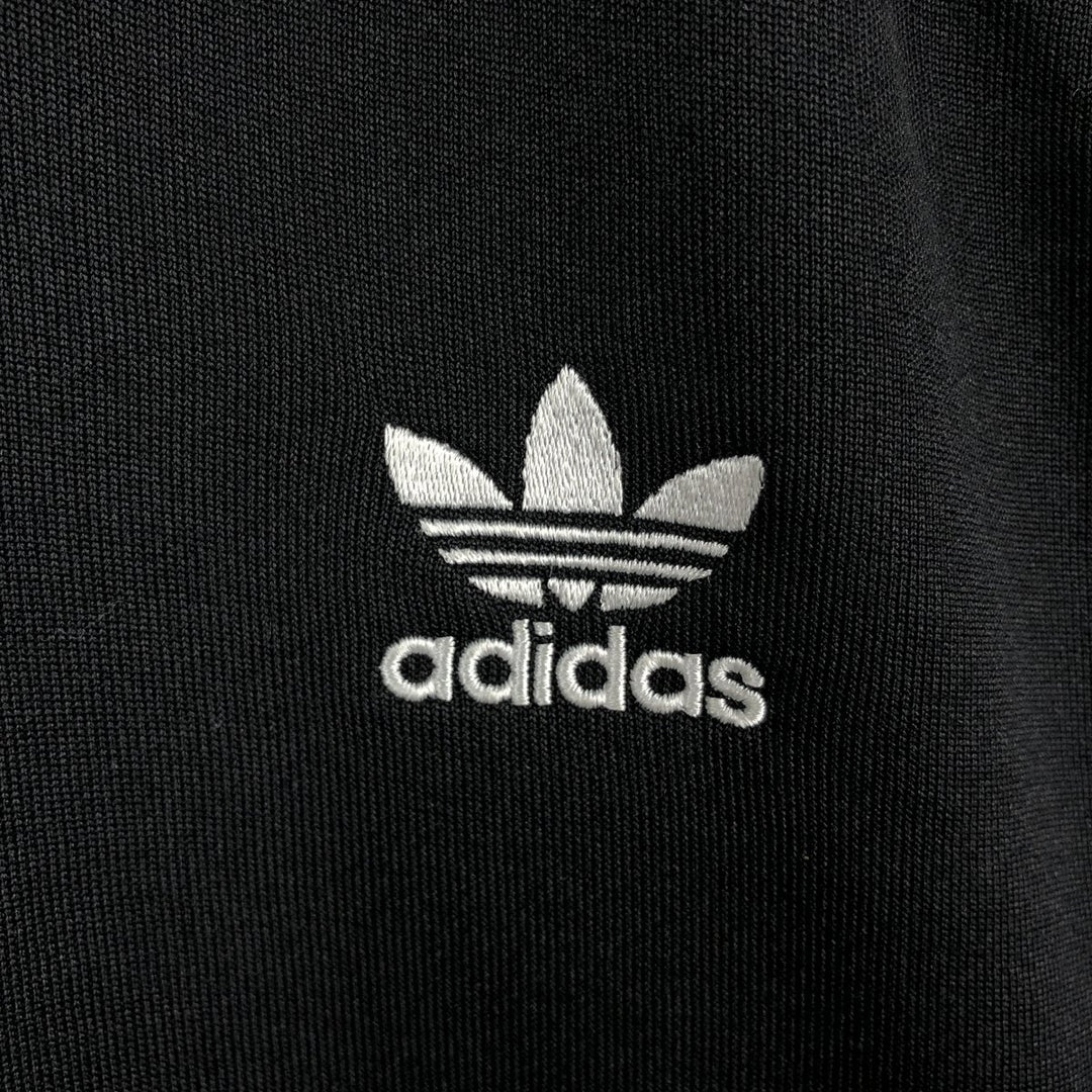 Adidas Originals Jersey Track Jacket Men's Size L recycled polyester black type Vintage Second Hand