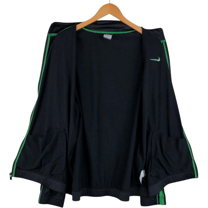 Nike Jersey Track Jacket Men's XL polyester black type Vintage Second Hand