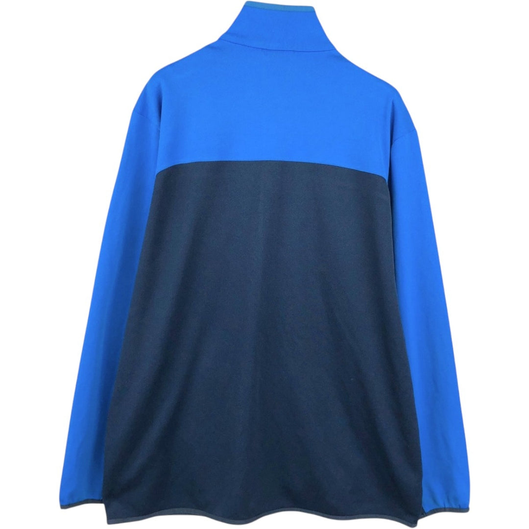 Adidas adidas jersey track jacket men's size L polyester blue type Vintage Second Hand