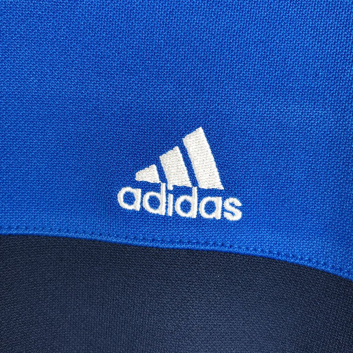 Adidas adidas jersey track jacket men's size L polyester blue type Vintage Second Hand