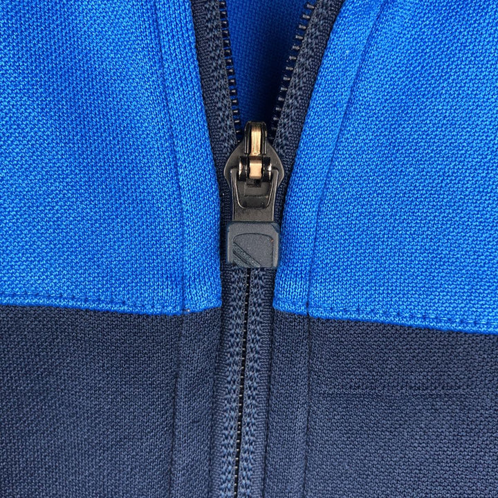 Adidas adidas jersey track jacket men's size L polyester blue type Vintage Second Hand