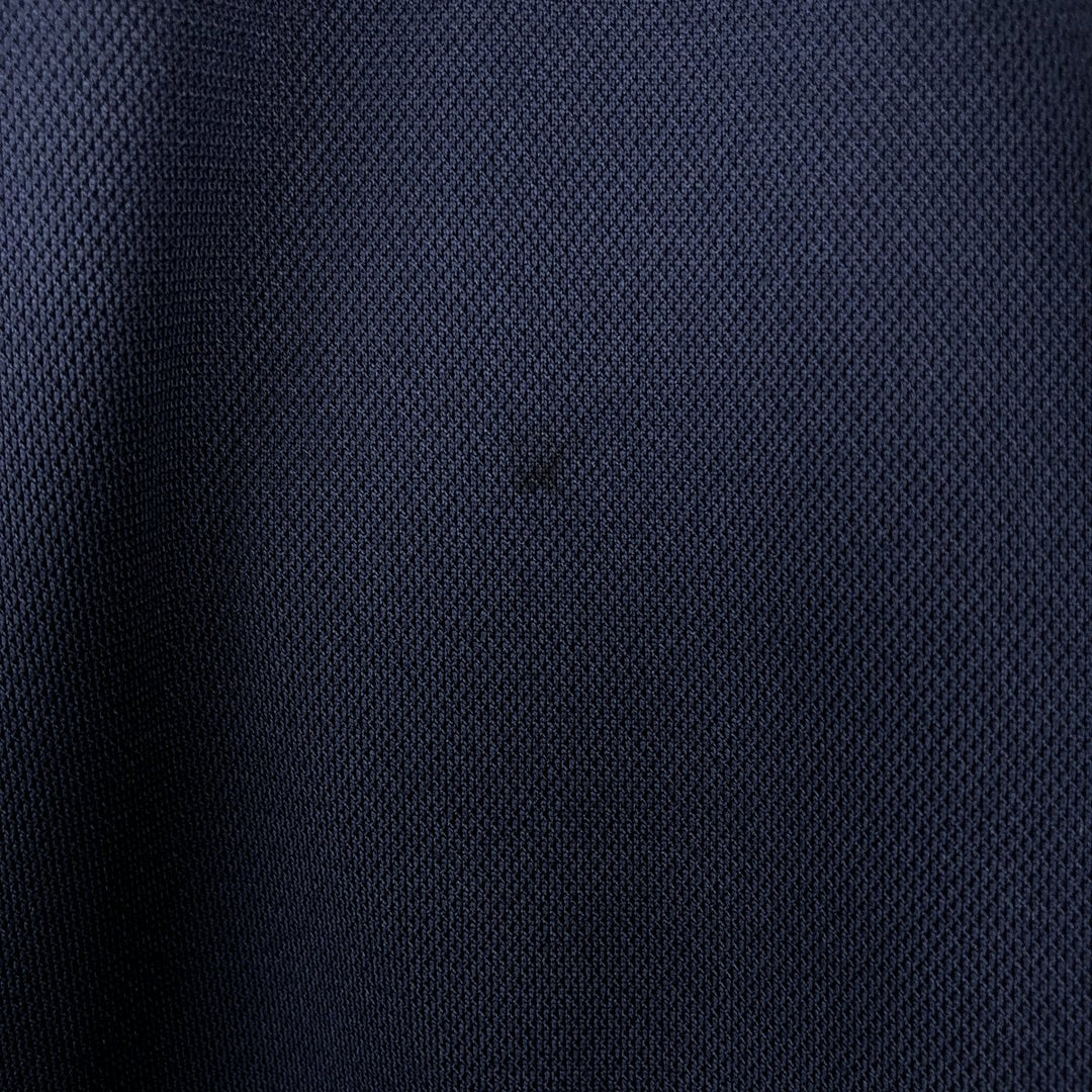 Nike DRI-FIT Jersey Track Jacket, Men's L size polyester navy blue type Vintage Second Hand