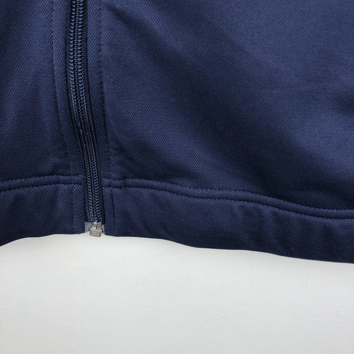 Nike DRI-FIT Jersey Track Jacket, Men's L size polyester navy blue type Vintage Second Hand