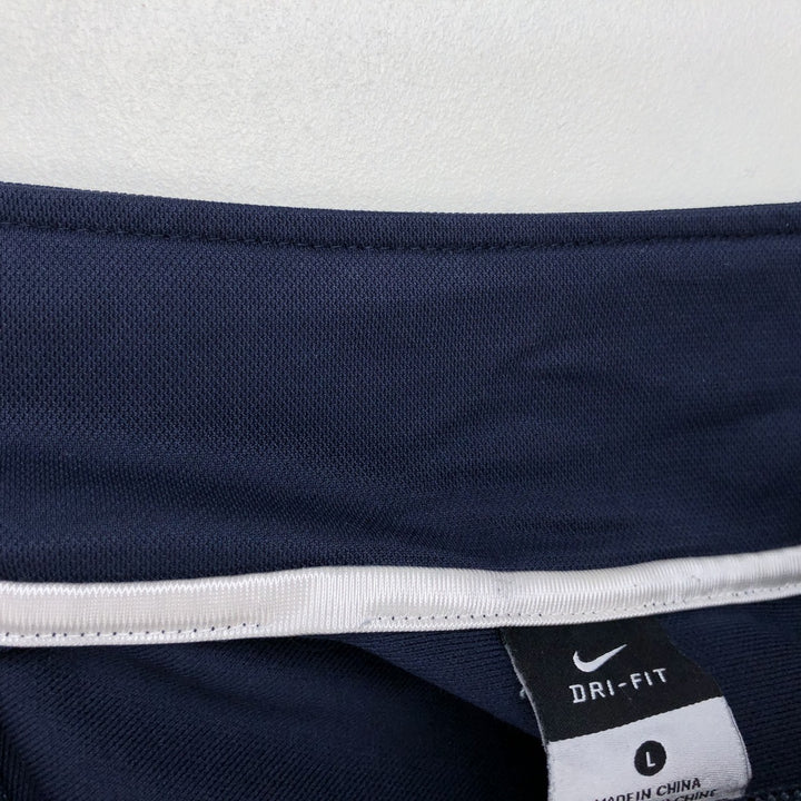 Nike DRI-FIT Jersey Track Jacket, Men's L size polyester navy blue type Vintage Second Hand