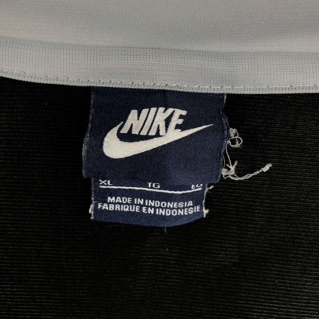 Nike Jersey Track Jacket Men's XL polyester navy blue type Vintage Second Hand