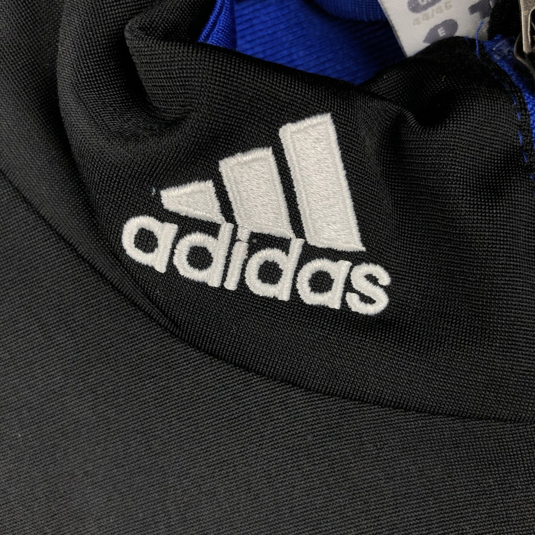 Adidas adidas jersey track jacket men's size L polyester blue type Vintage Second Hand