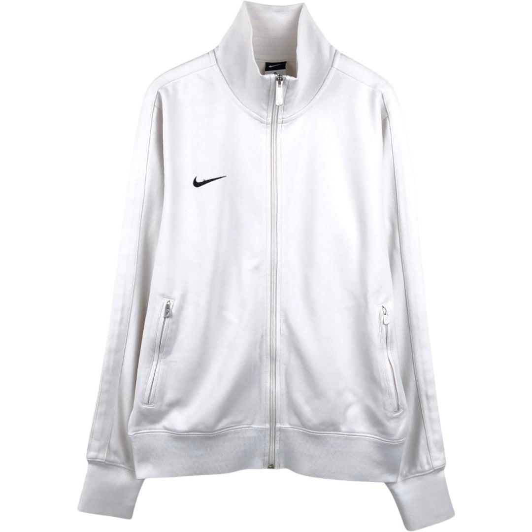 Nike Jersey Track Jacket Men's M polyester white type Vintage Second Hand