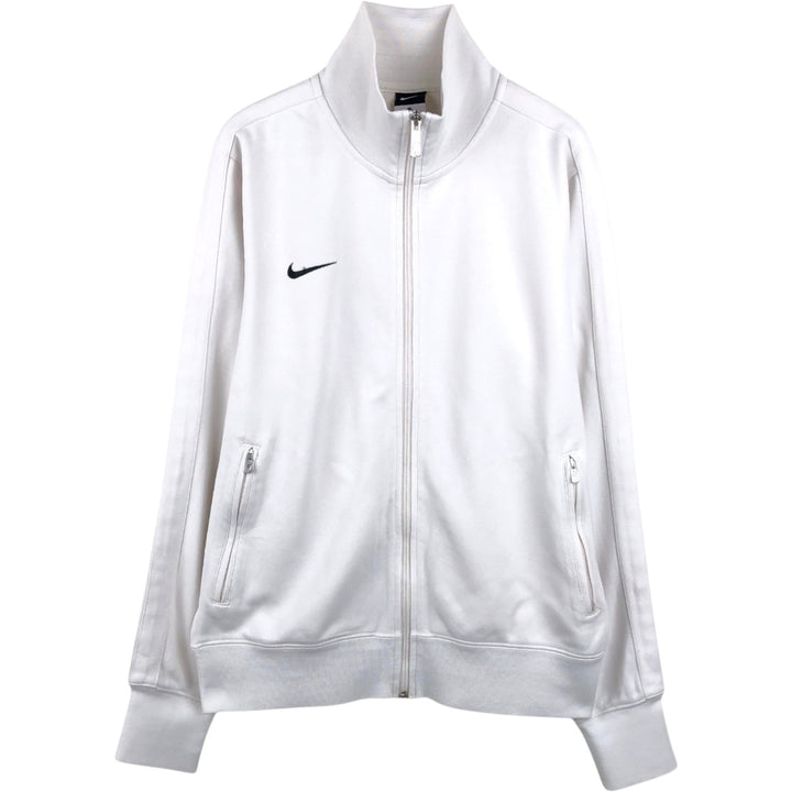 Nike Jersey Track Jacket Men's M polyester white type Vintage Second Hand