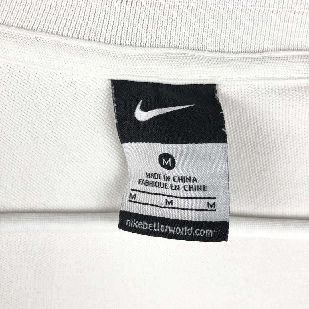 Nike Jersey Track Jacket Men's M polyester white type Vintage Second Hand
