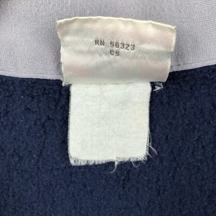 90'S Nike Silver Tag Two-Tone Full-Zip Sweatshirt, Men's Size L (Equivalent), Vintage unclear gray type Vintage Second Hand