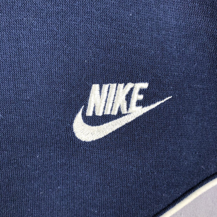 90'S Nike Silver Tag Two-Tone Full-Zip Sweatshirt, Men's Size L (Equivalent), Vintage unclear gray type Vintage Second Hand