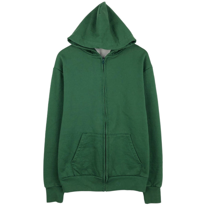 Vintage 90'S CAMBER full-zip sweatshirt hoodie, made in the USA, size L. cotton green type Vintage Second Hand