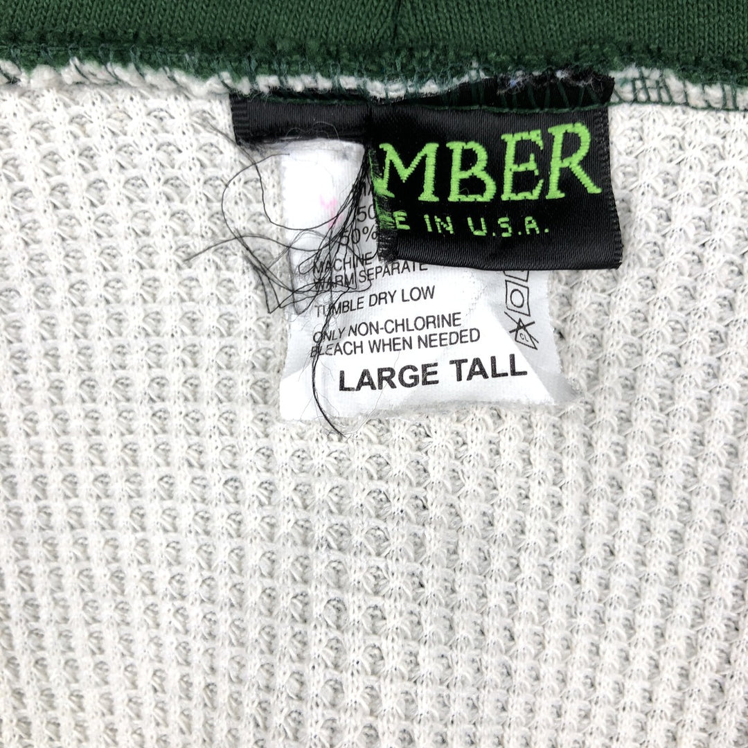 Vintage 90'S CAMBER full-zip sweatshirt hoodie, made in the USA, size L. cotton green type Vintage Second Hand