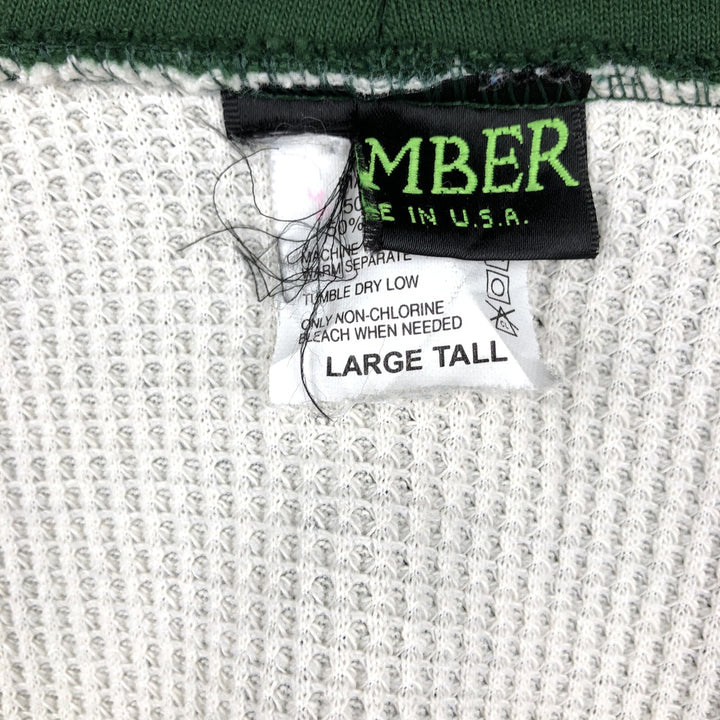 Vintage 90'S CAMBER full-zip sweatshirt hoodie, made in the USA, size L. cotton green type Vintage Second Hand