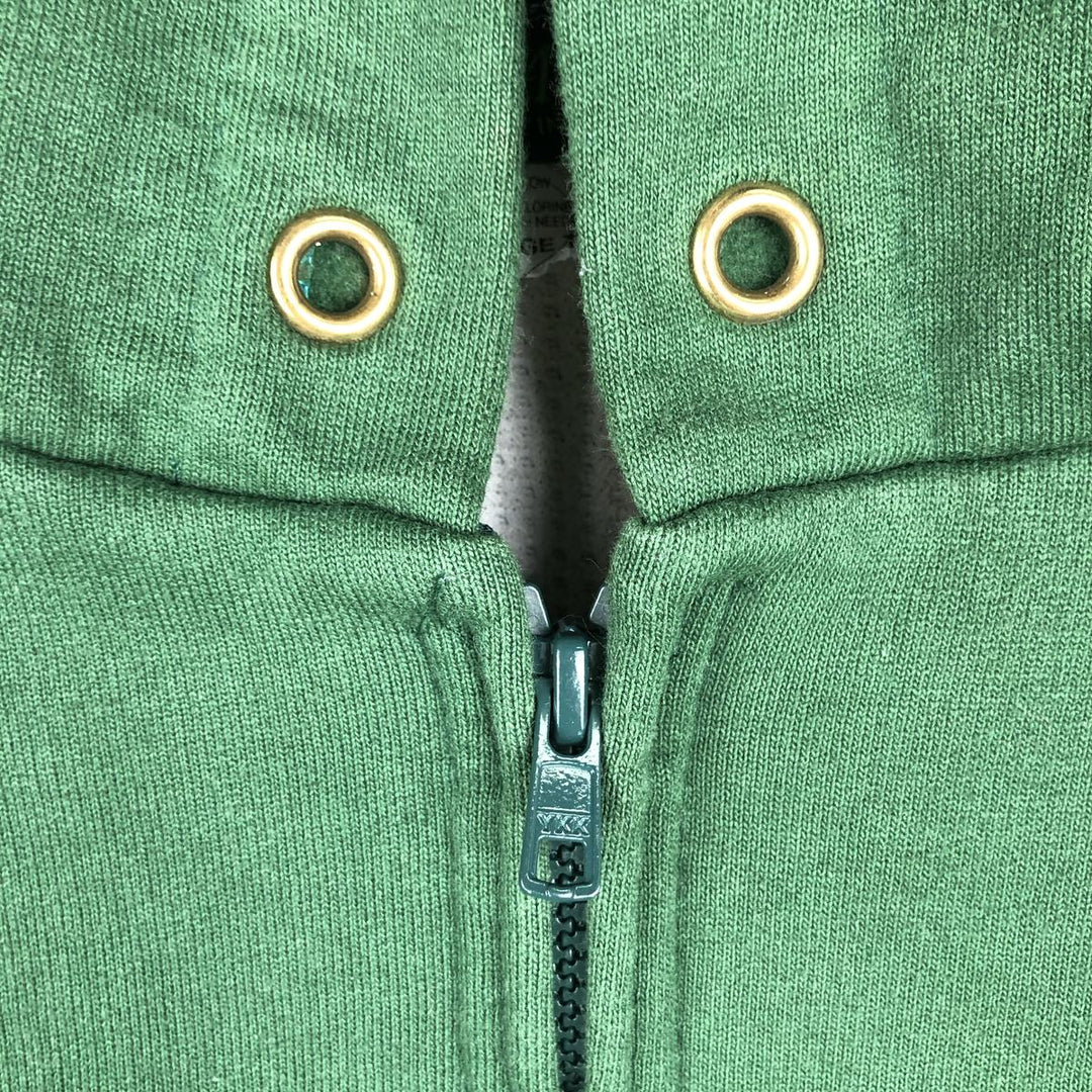 Vintage 90'S CAMBER full-zip sweatshirt hoodie, made in the USA, size L. cotton green type Vintage Second Hand