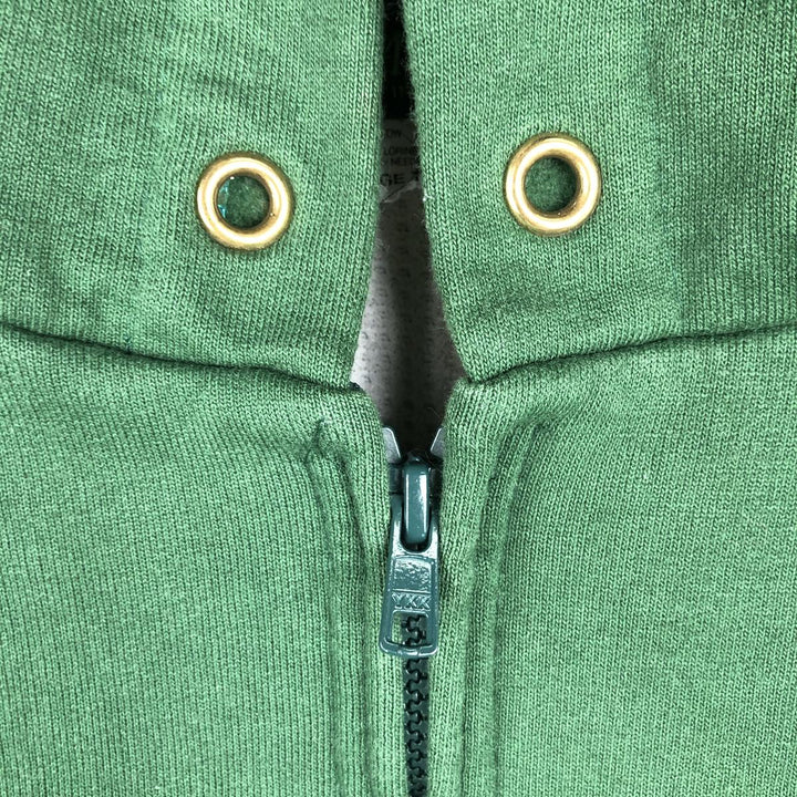 Vintage 90'S CAMBER full-zip sweatshirt hoodie, made in the USA, size L. cotton green type Vintage Second Hand