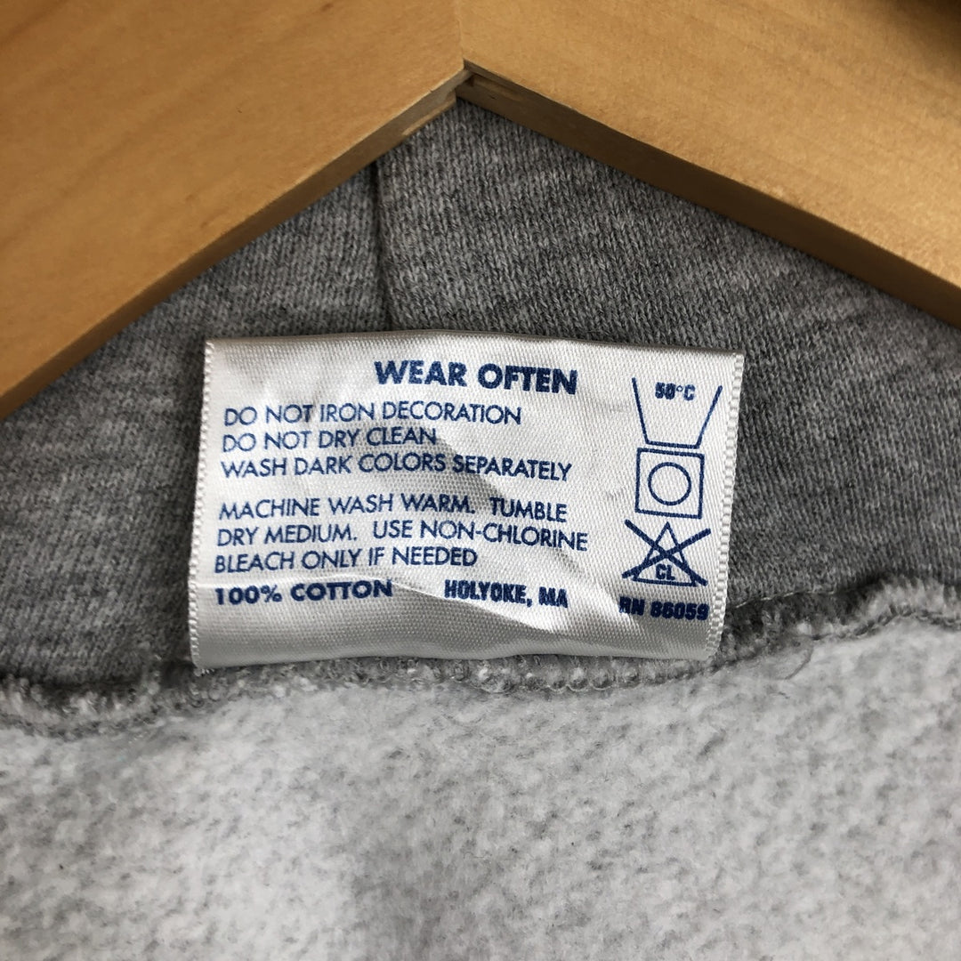 90s-00'S ES Sports ARMY Full-Zip Sweatshirt Hoodie, Made in USA, Men's Size M (Equivalent), Vintage cotton gray type Vintage Second Hand