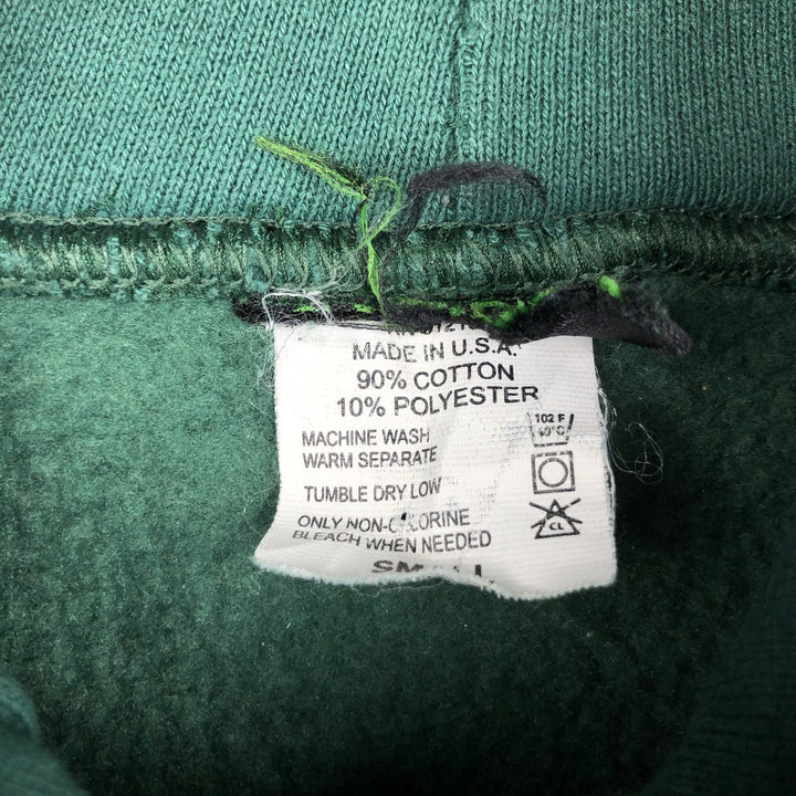 CAMBER Plain Blank Sweatshirt Hoodie, Made in USA, Men's Size S (approx.) cotton green type Vintage Second Hand